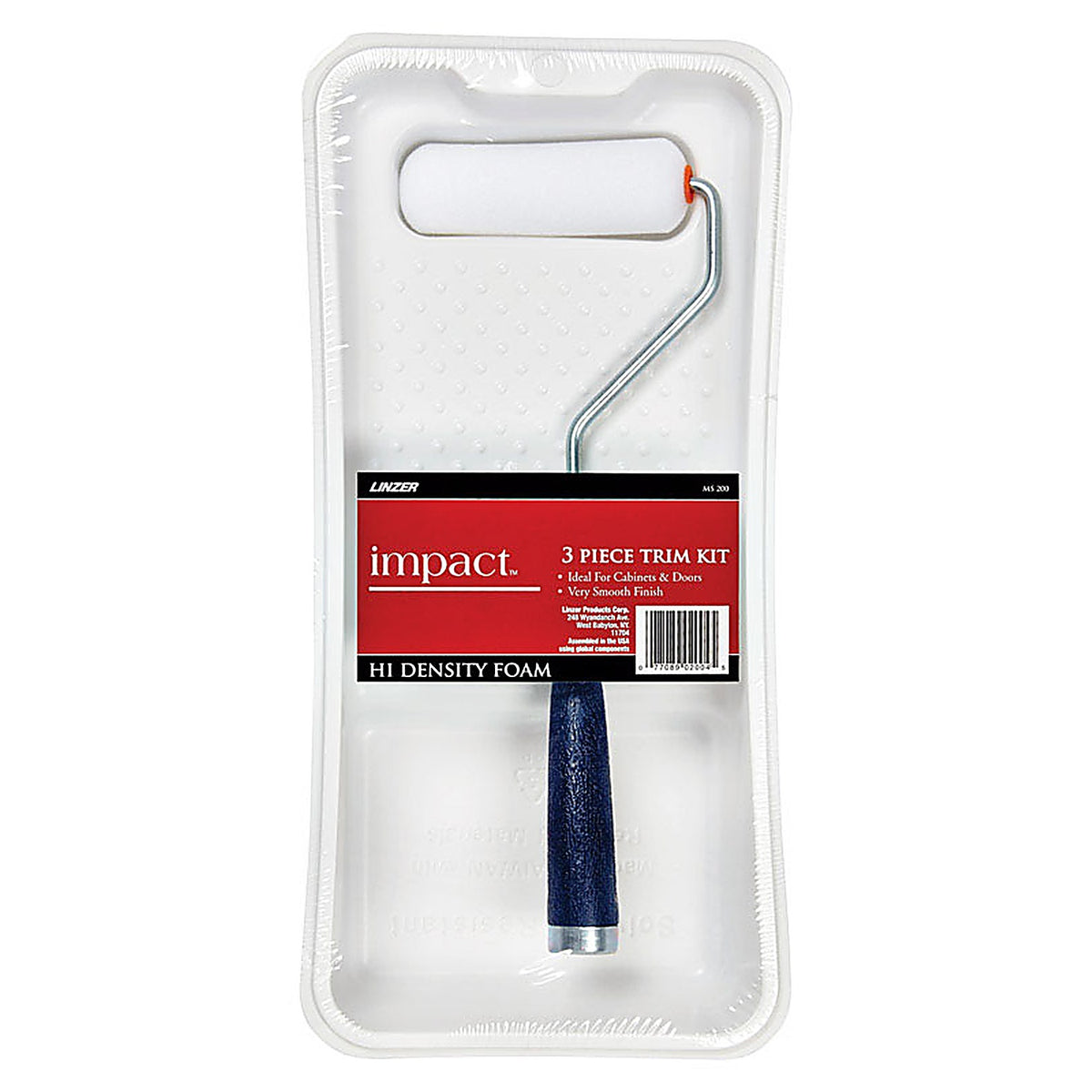 Linzer MS200 4 in. W Mini Paint Roller Kit