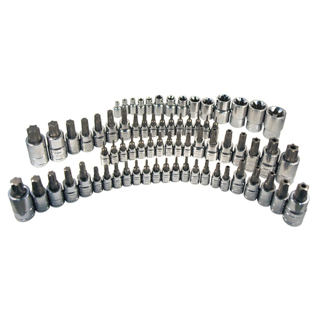 ATD 13772 72 Pc. Master Star Bit Socket Set