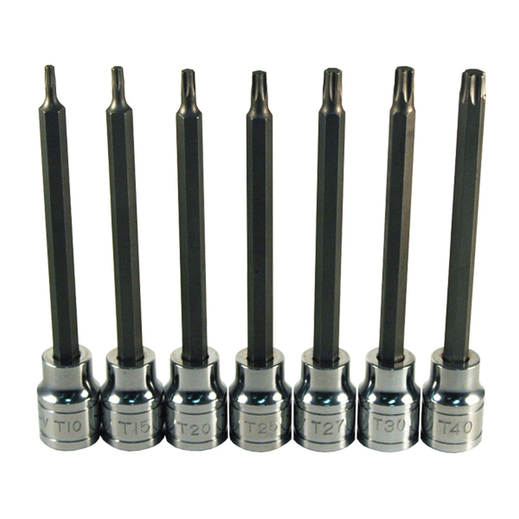 ATD 13774 7 Pc. Extra Long Star Bit Socket Set