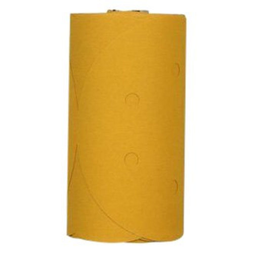 3M 01378 Stikit Gold Film Disc Roll Dust Free, 6 in, P220 grit