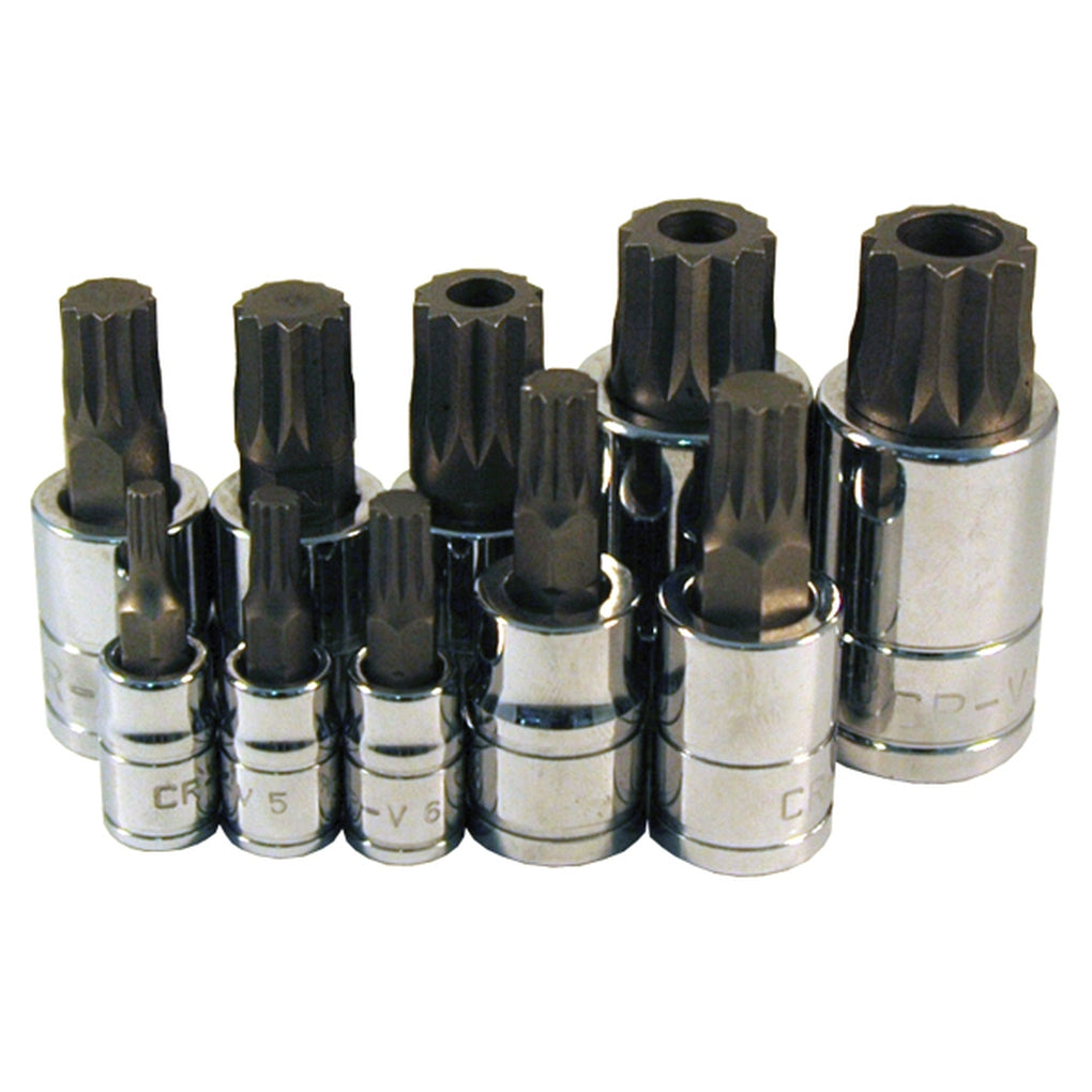 ATD 13782 10 Pc. Triple Square XZN Bit Socket Set