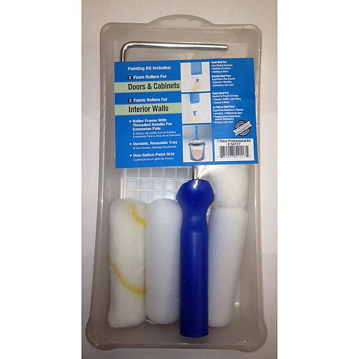 Whizz - 54117 - 4 In. W Mini Painting Kit Threaded End
