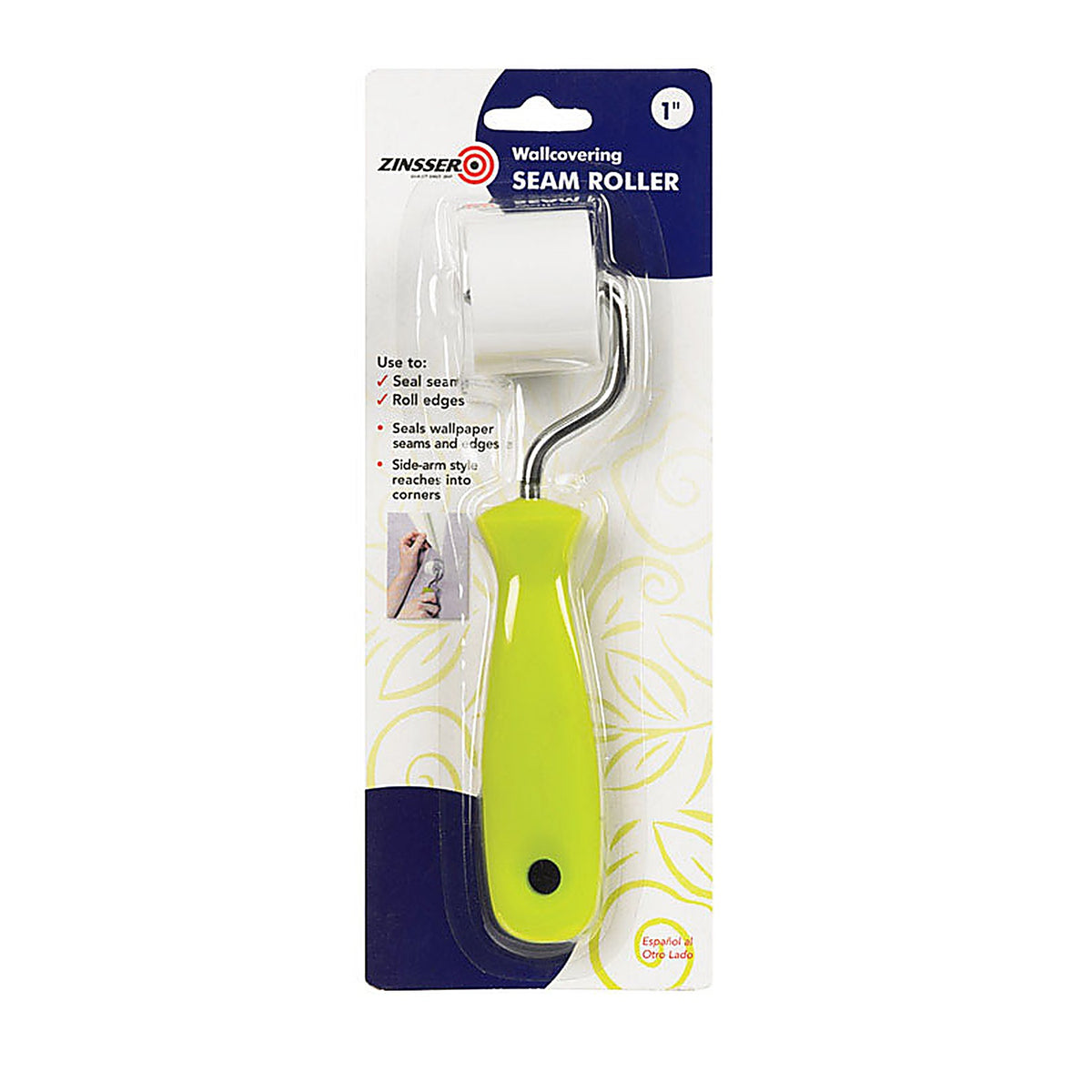 Zinsser 98005 1 in. W Green/White Plastic Seam Rollers