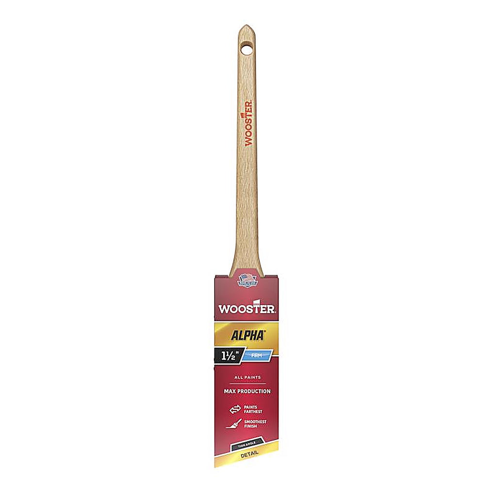Wooster 851322 Alpha 1-1/2 in. W Angle Paint Brush