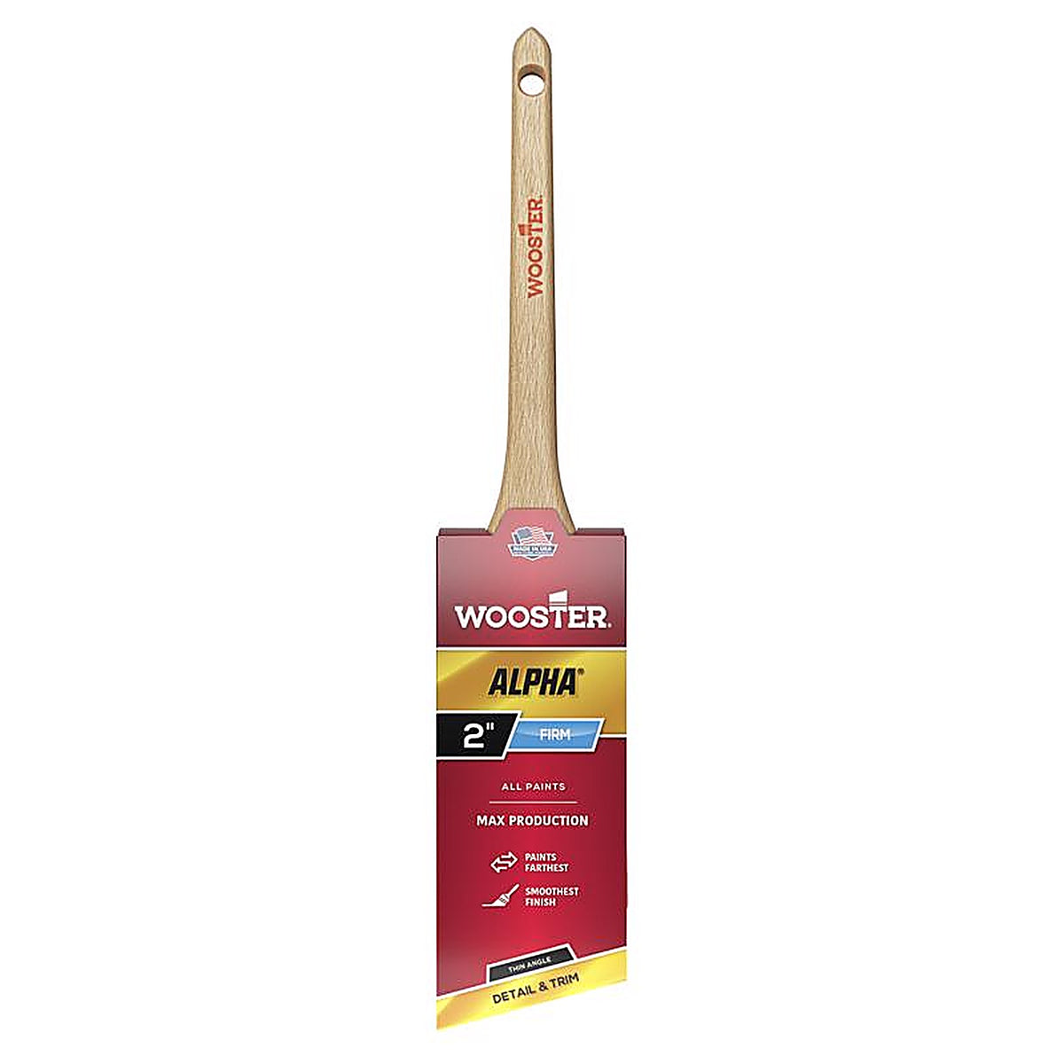 Wooster 4230-2 Alpha 2 in. W Angle Paint Brush