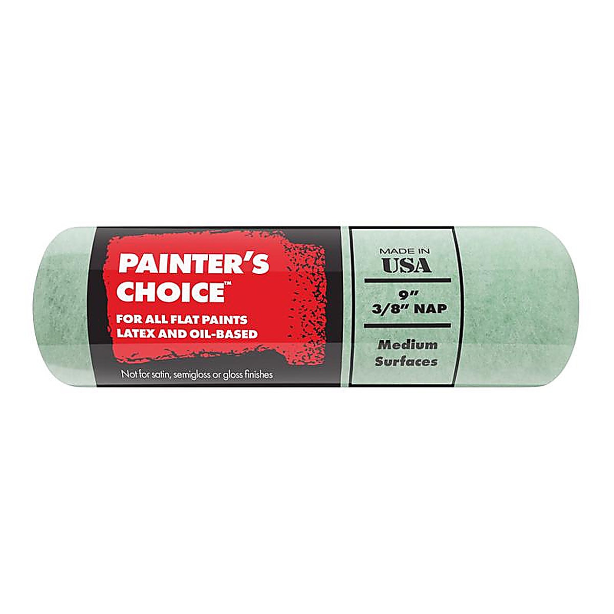 Wooster R337-9 Painters Choice Fabric 9in. W x 3/8in. Paint Roller Cover 1/Pack