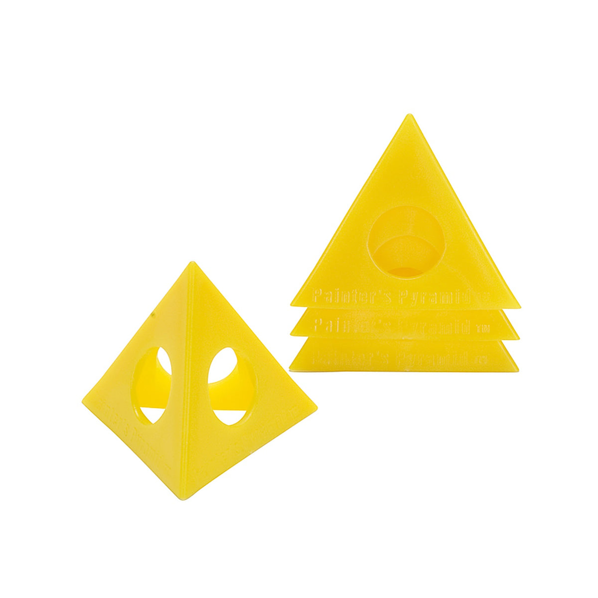 Hyde - 43510 - 2-1/2 In. W Yellow Plastic Painters Pyramid Work Supports