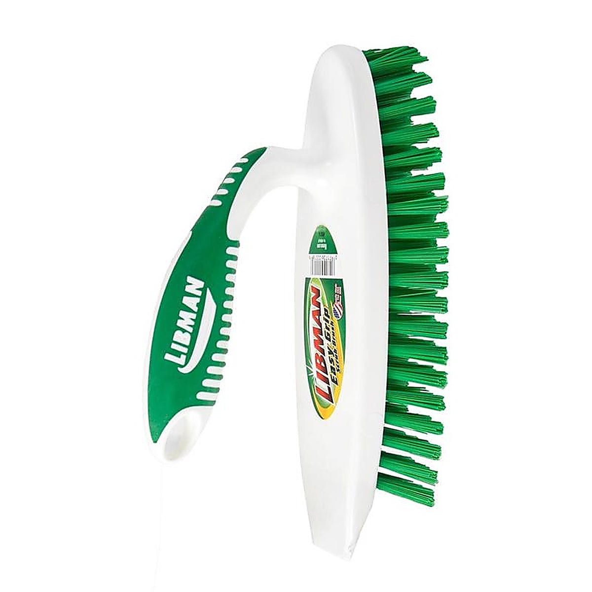 Libman 16 2.5 in. W Hard Bristle 4.5 in. Plastic/Rubber Handle Scrub Brush