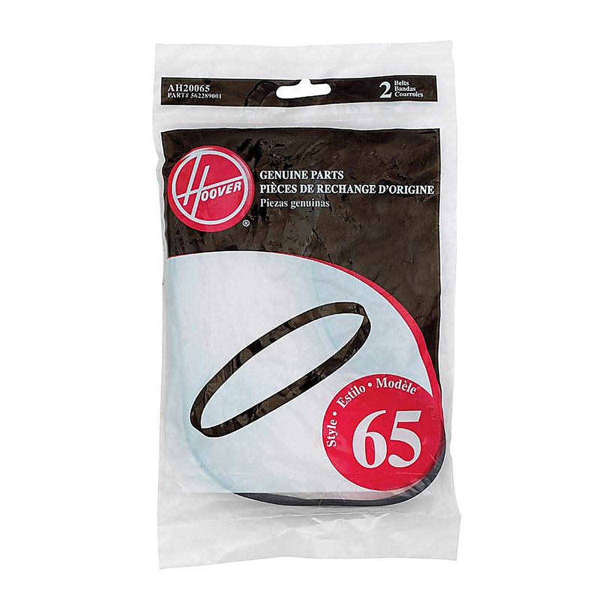 Hoover - AH20065 - Vacuum Belt for Fits Hoover T Series Upright Uh70210 2 Pack