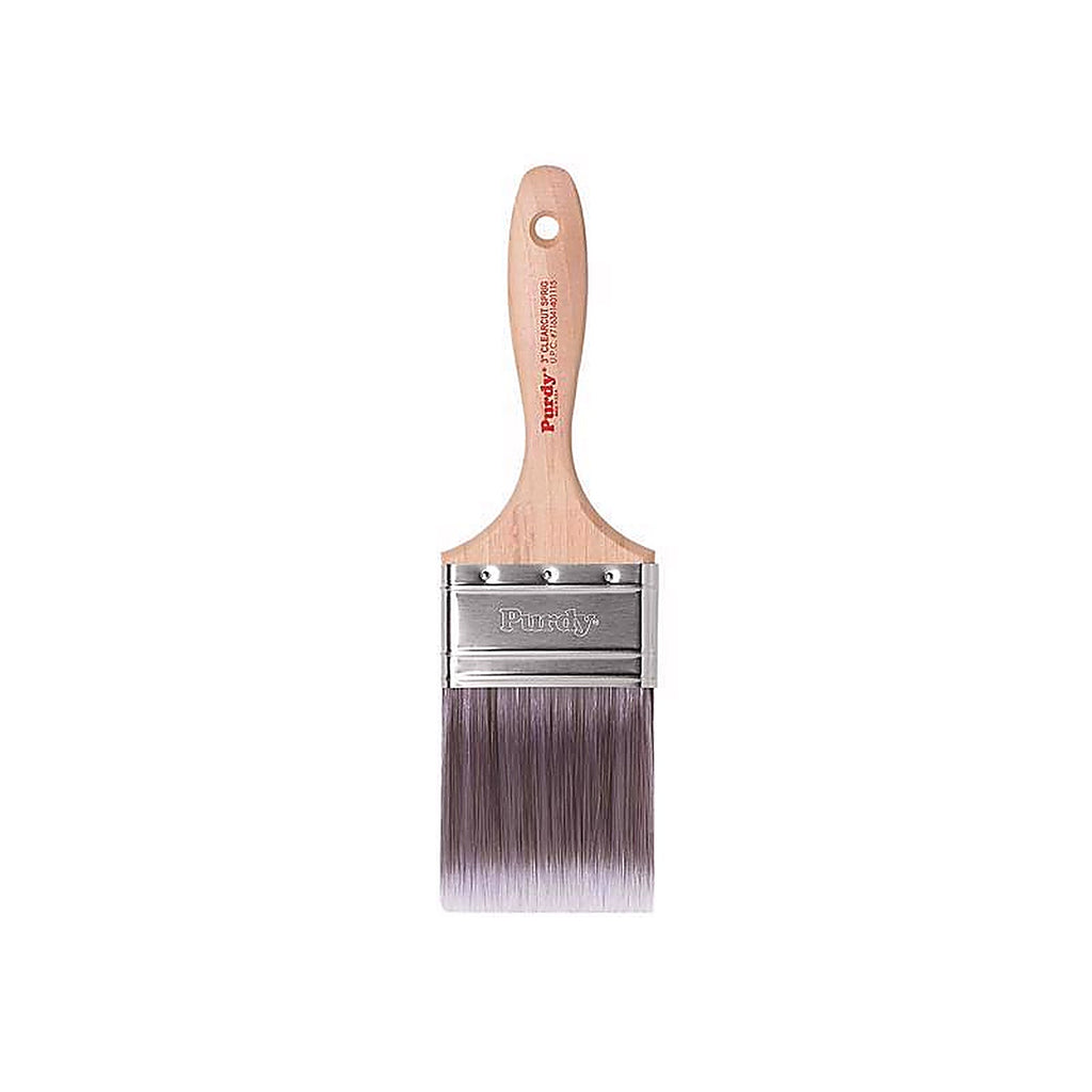 Purdy 144380130 Clearcut Sprig 3 in. Stiff Flat Trim Paint Brush