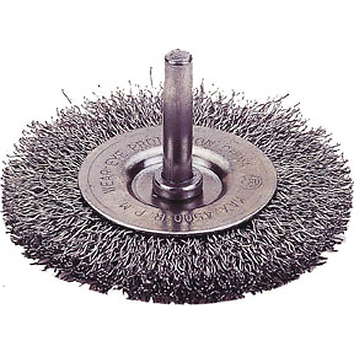 Firepower 1423-2102 Power Brushes, Carbon Steel Wire 1/4in. , Circular, End Brushes, 3, Coarse