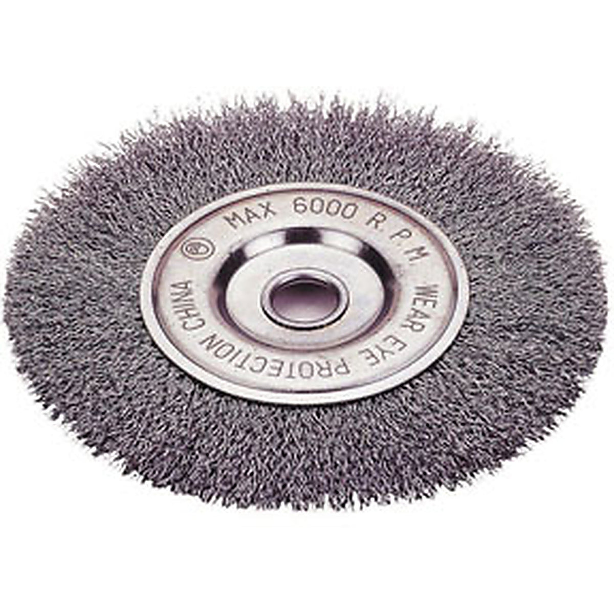 Firepower 1423-2121 Wire Wheel Brushes, Crimped, 6 dia. x 1/2 wide