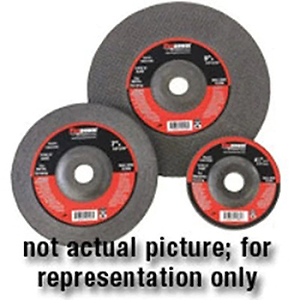 Firepower 1423-2188 Depressed Center Grinding Wheels, Type 27, 4-1/2 x 1/4 x 7/8, 5pk