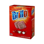 Brillo - 23310 - Heavy Duty Steel Wool Pads for Multi-Purpose 10 Piece