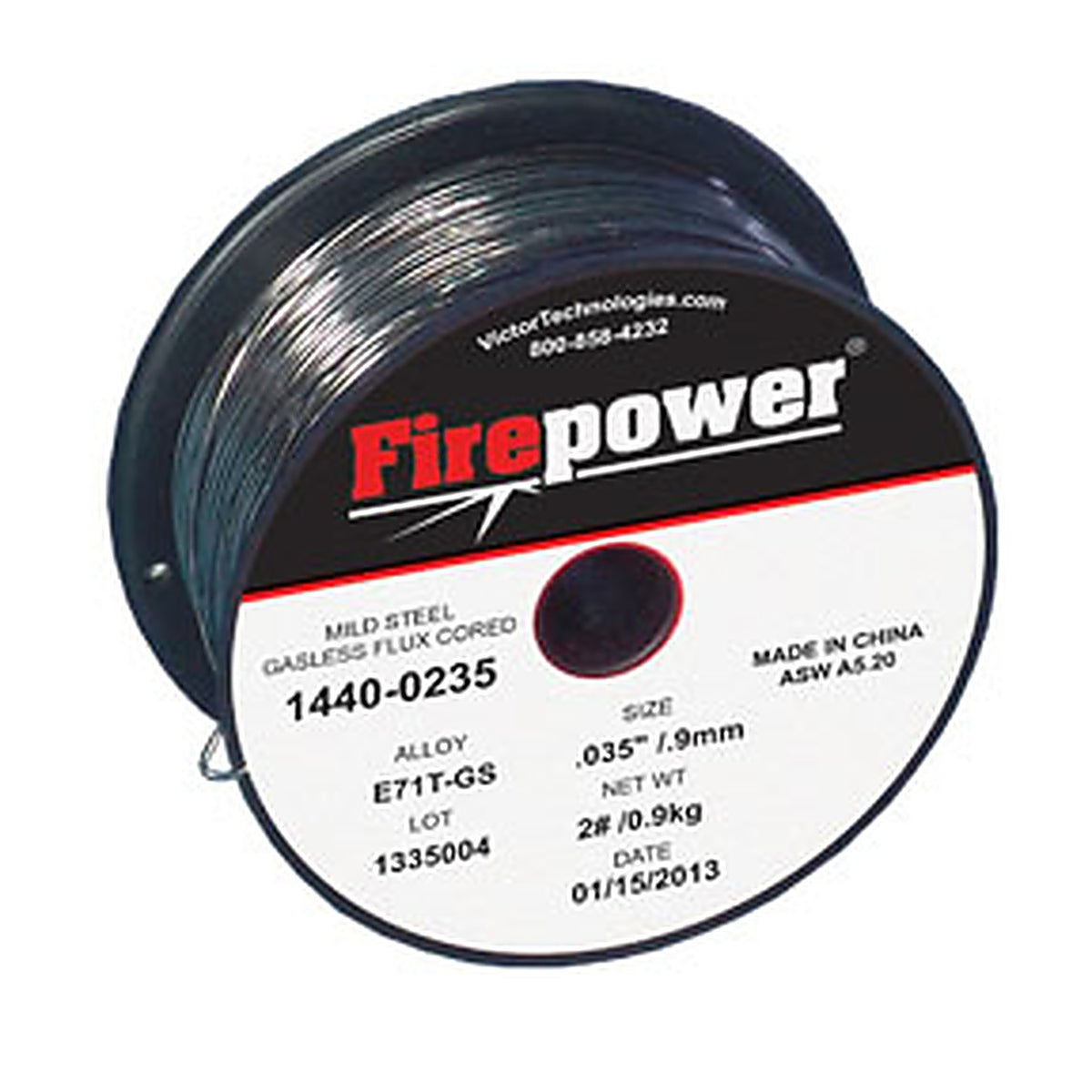 Firepower 1440-0230 .030in. Flux Cored Wire, 2 lbs.