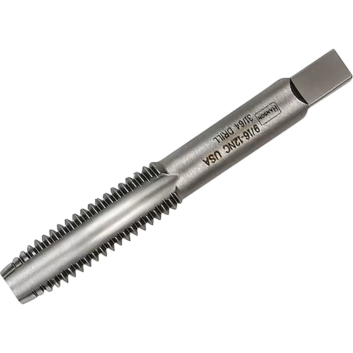 Irwin - 1448 - 9/16 Inch - 12 NC Fractional Plug Tap, Bulk