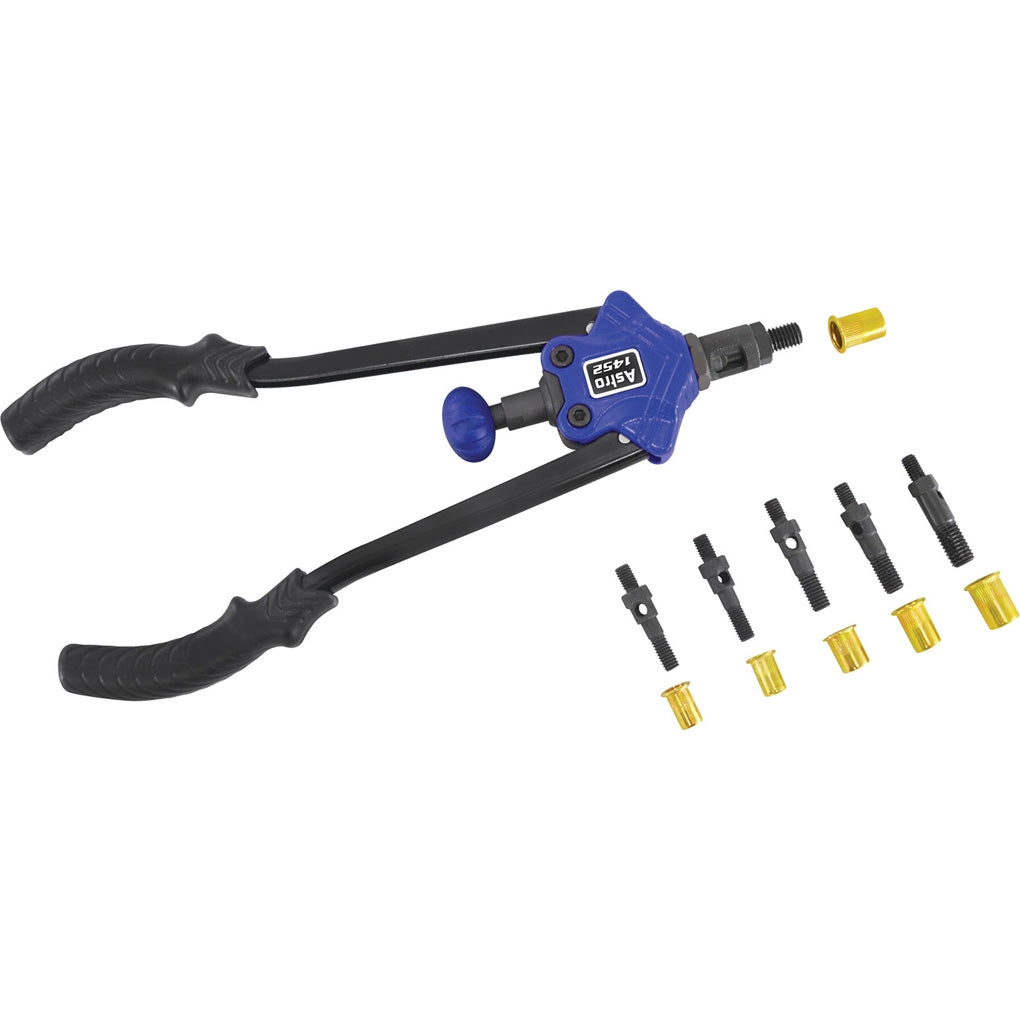 Astro Pneumatic 1452 14.25in. XL Nut/Thread Setting Hand Riveter