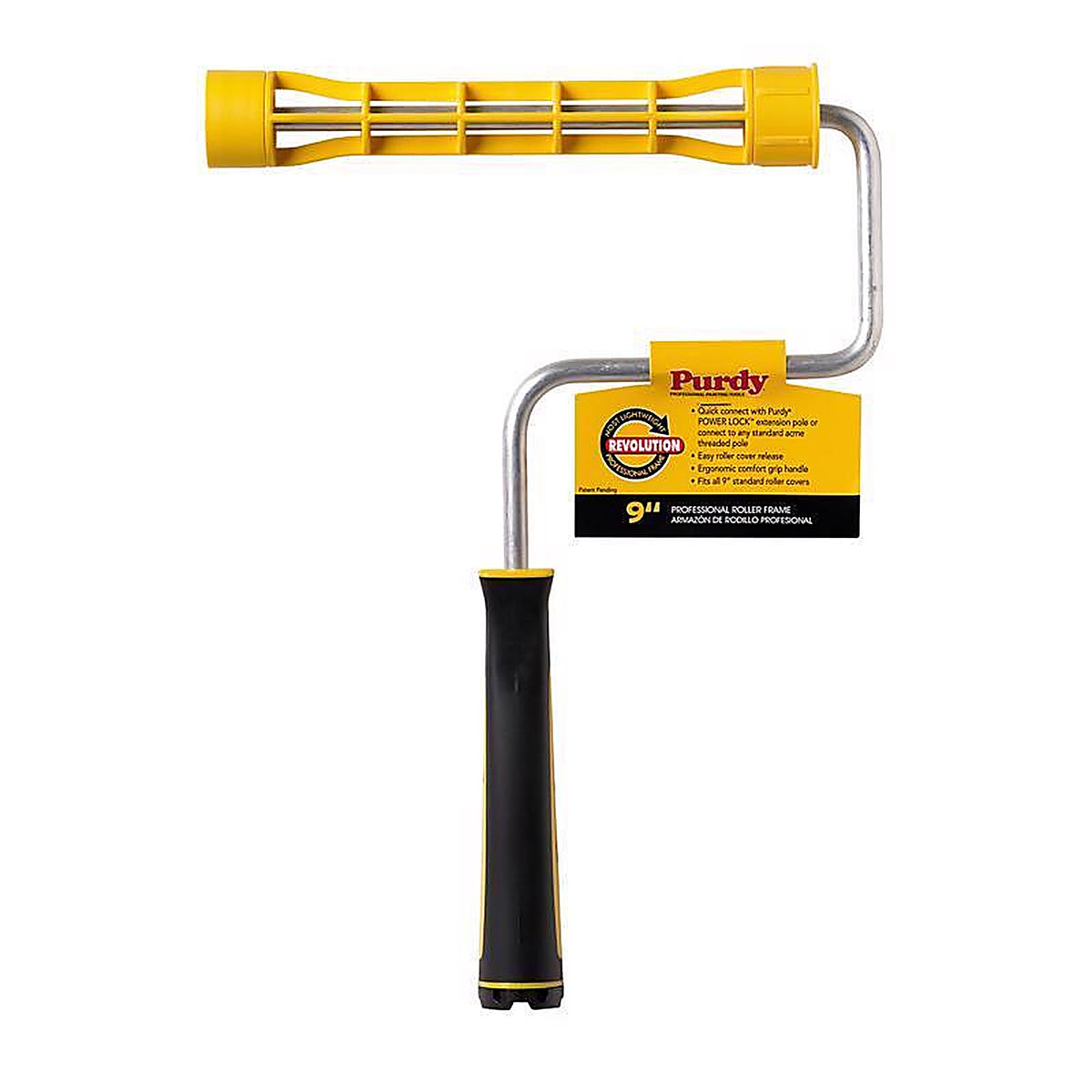 Purdy 14A751129 Revolution 9 in. W Regular Paint Roller Frame Threaded End