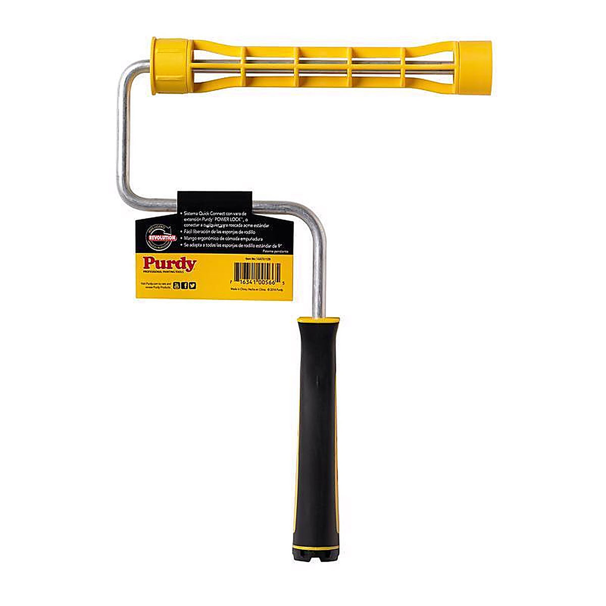 Purdy 14A751129 Revolution 9 in. W Regular Paint Roller Frame Threaded End