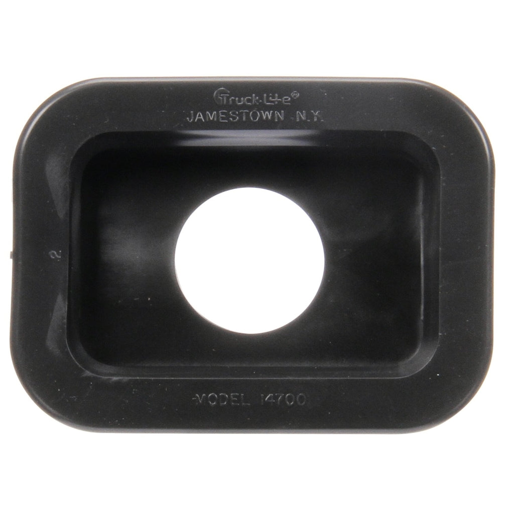 Trucklite 14701 Open Back Black PVC Grommet for 14 Series and 2.5 x 3.5 in. Lights