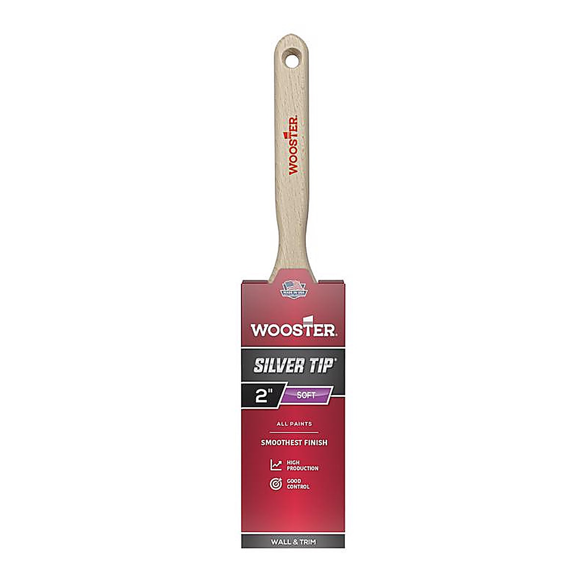 Wooster 5220-2 Silver Tip 2 in. W Flat Paint Brush