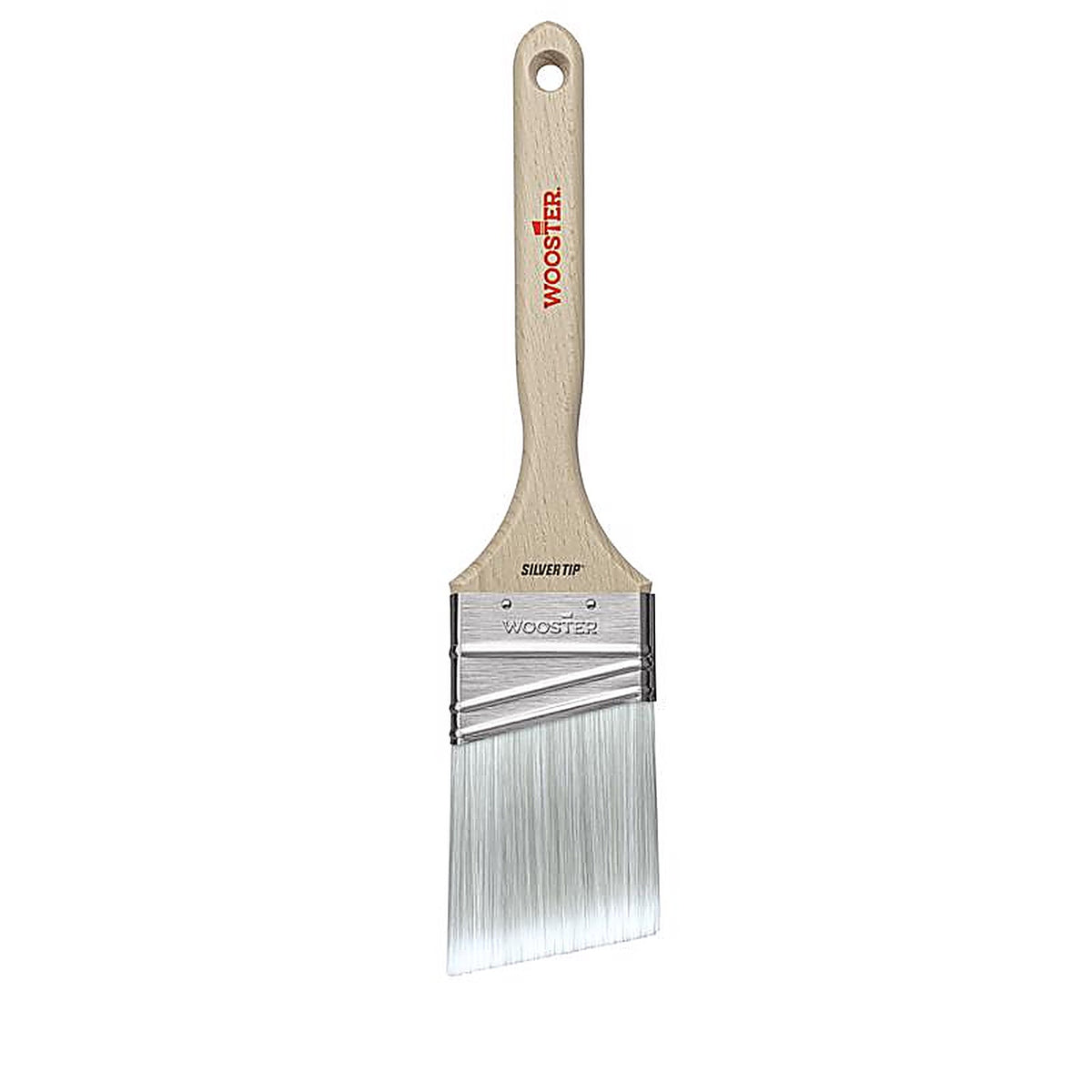 Wooster 5221-21/2 Silver Tip 2 1/2 in. W Angle Paint Brush