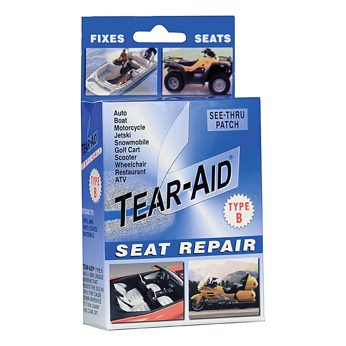 Tear-Aid - D-KIT-B02-100 - Patch Type B Seat Repair Patch Kit