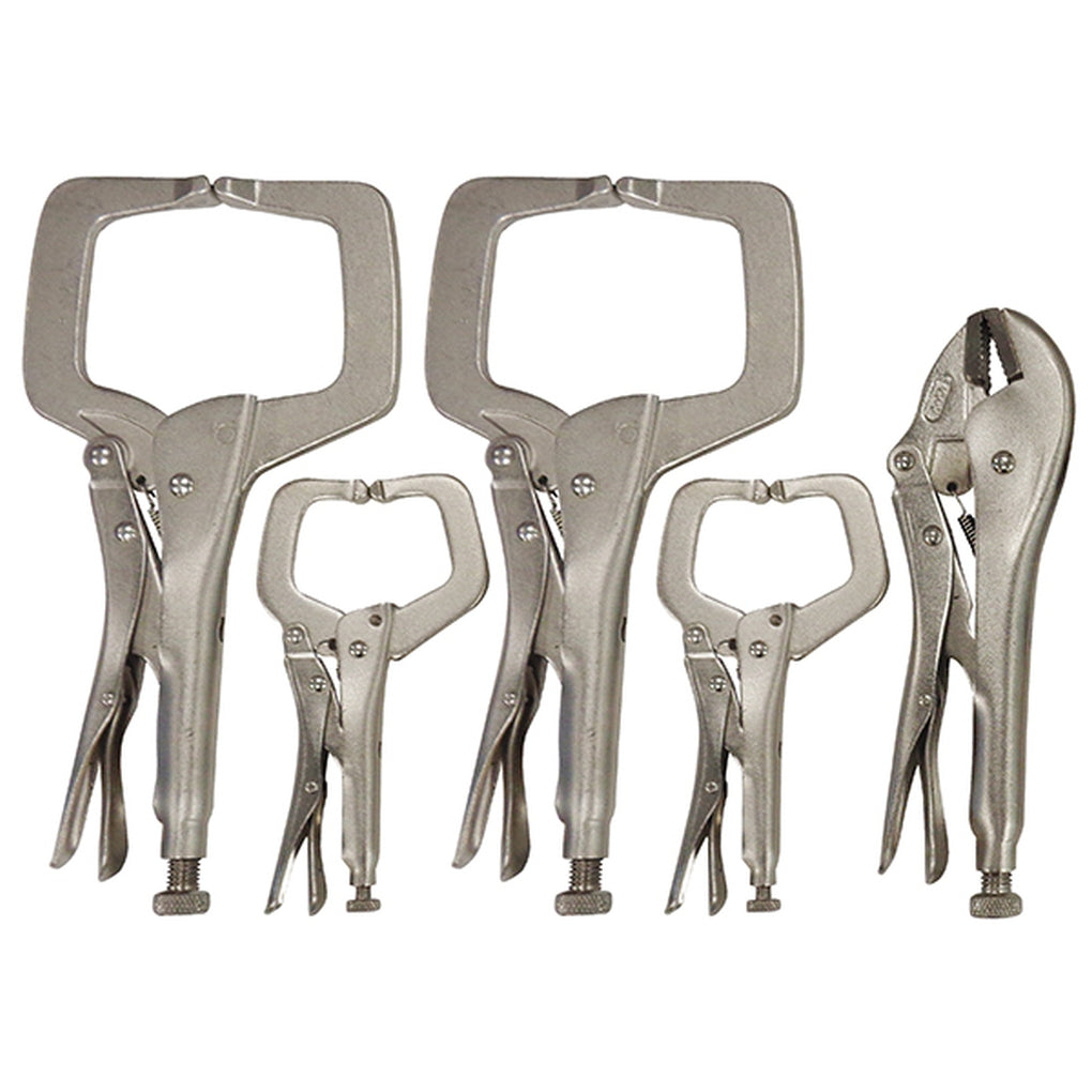 ATD 15015 5 Pc. Locking Welding Clamp Set