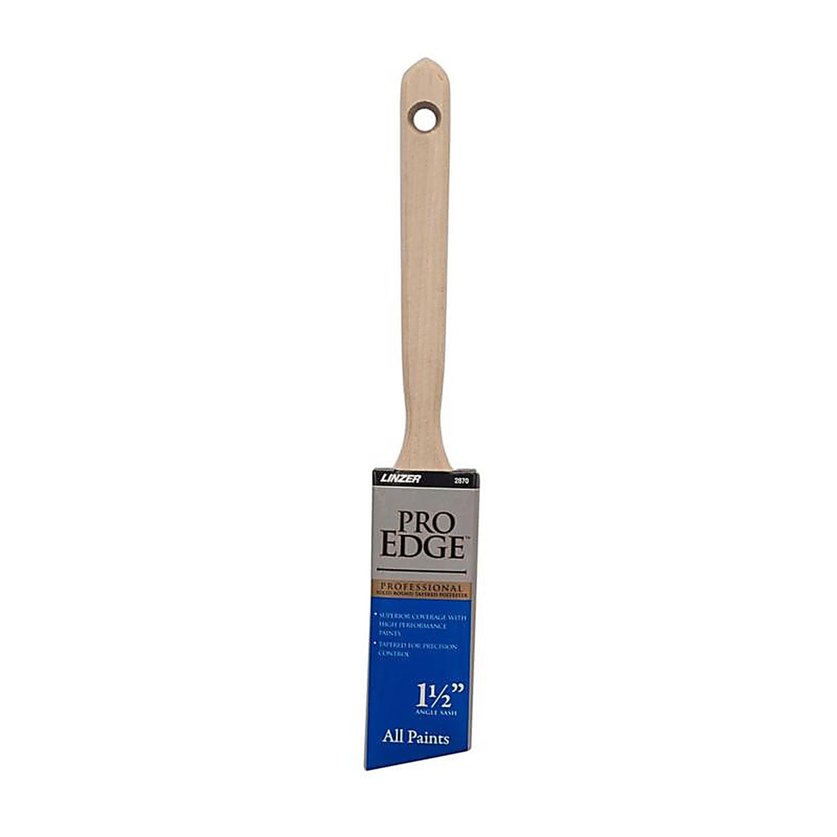 Linzer 2870PIC0150 Pro Impact 1-1/2 in. W Angle Trim Paint Brush