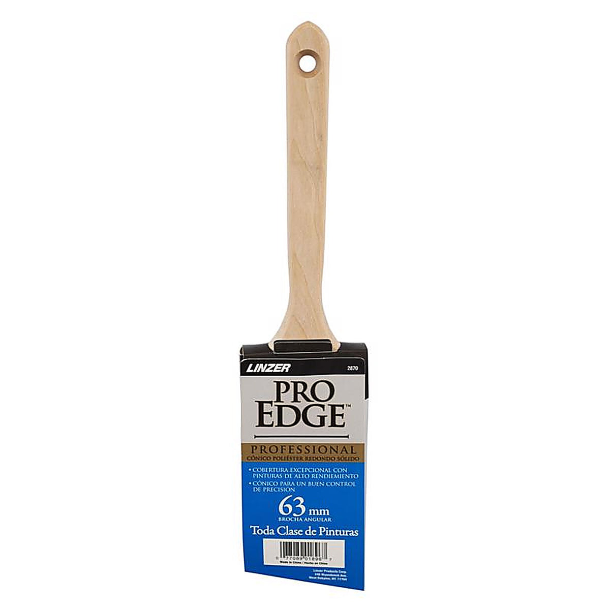 Linzer 2870PIC0250 Pro Impact 2.5 in. W Angle Trim Paint Brush