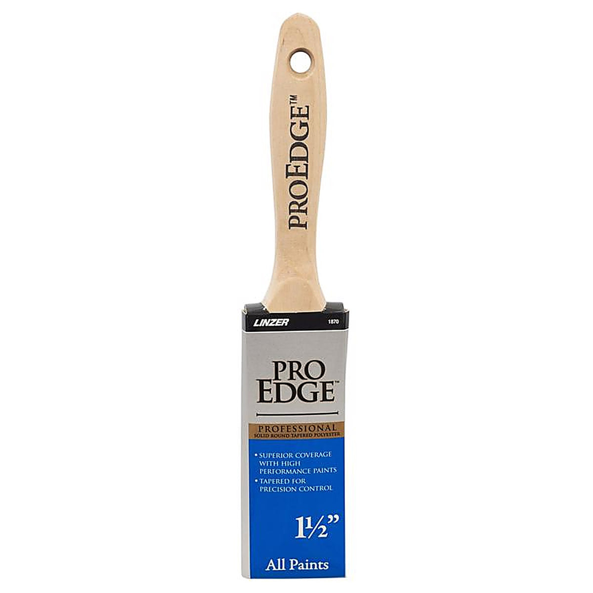 Linzer 1870PIC0150 Pro Impact 1.5 in. W Flat Paint Brush