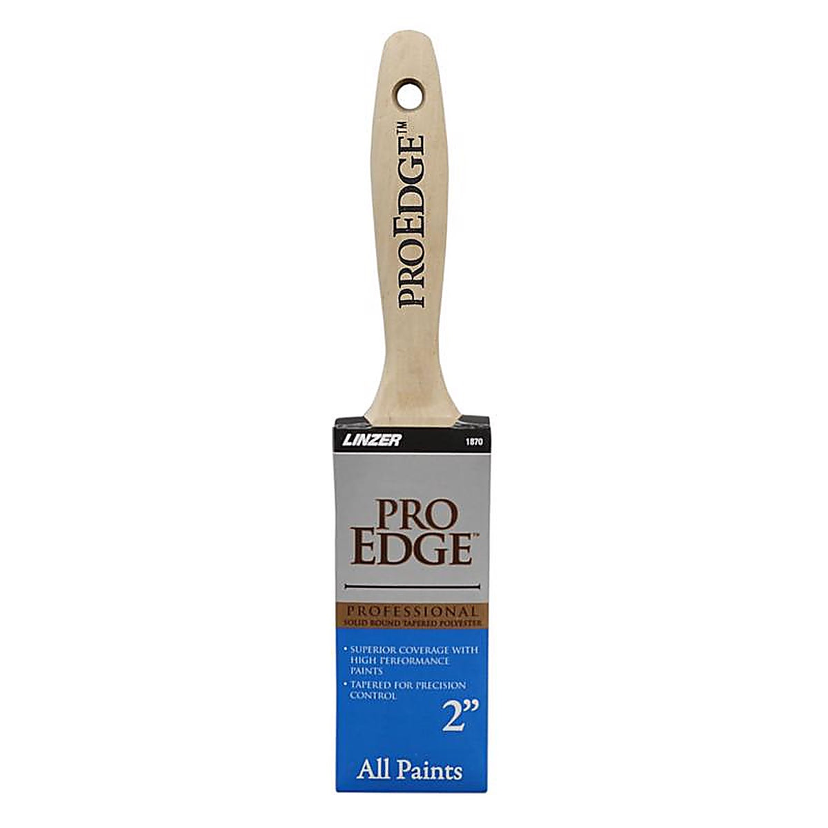 Linzer 1870PIC0200 Pro Impact 2 in. W Flat Paint Brush