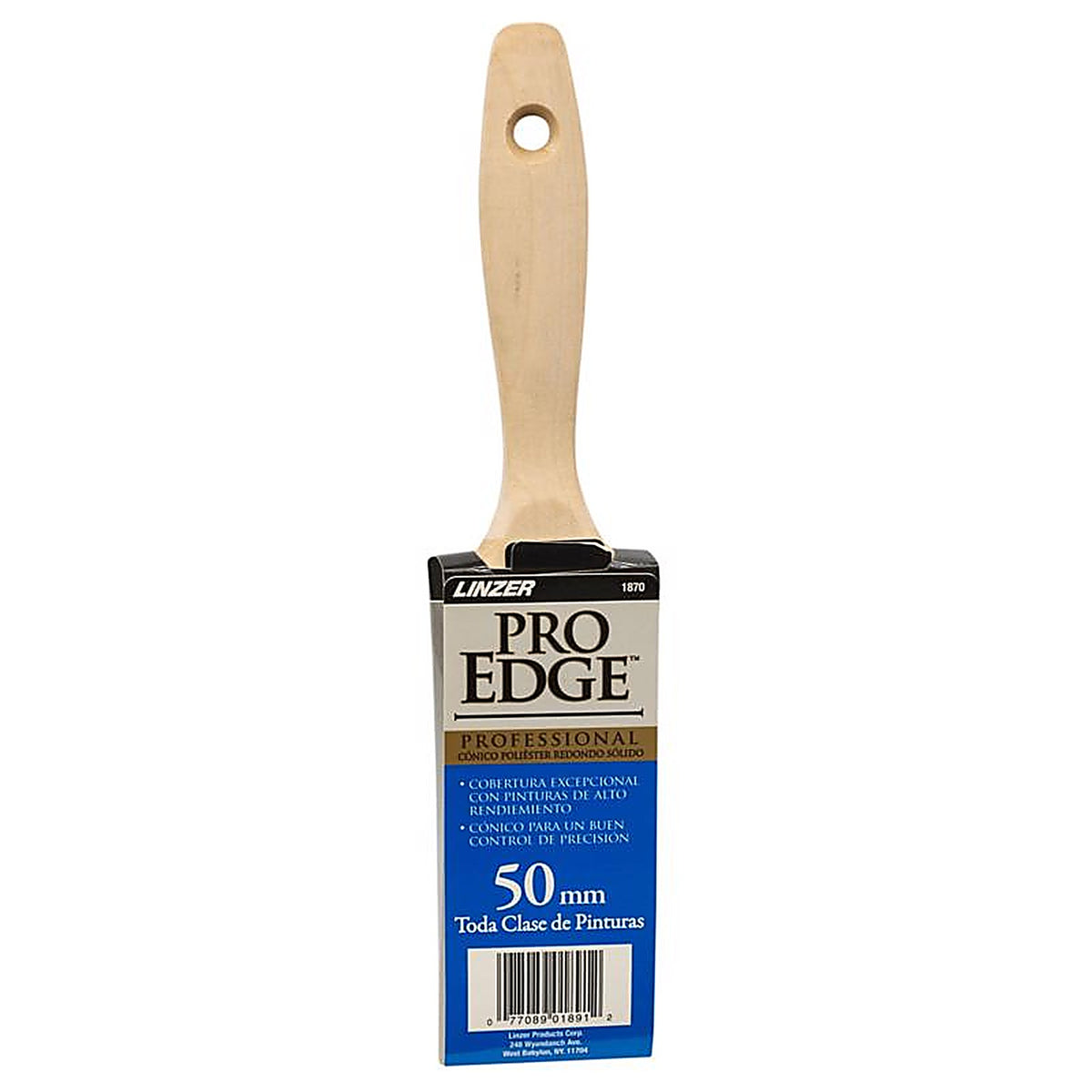 Linzer 1870PIC0200 Pro Impact 2 in. W Flat Paint Brush