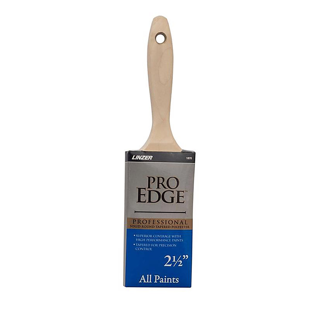 Linzer 1870PIC0250 Pro Impact 2.5 in. W Flat Paint Brush