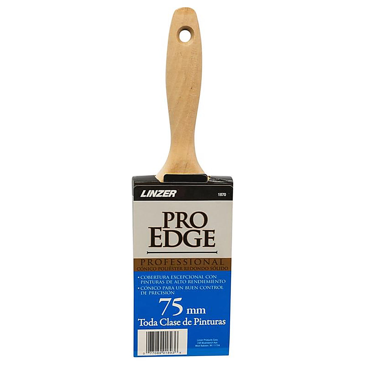 Linzer 1870PIC0300 Pro Impact 3 in. W Flat Paint Brush