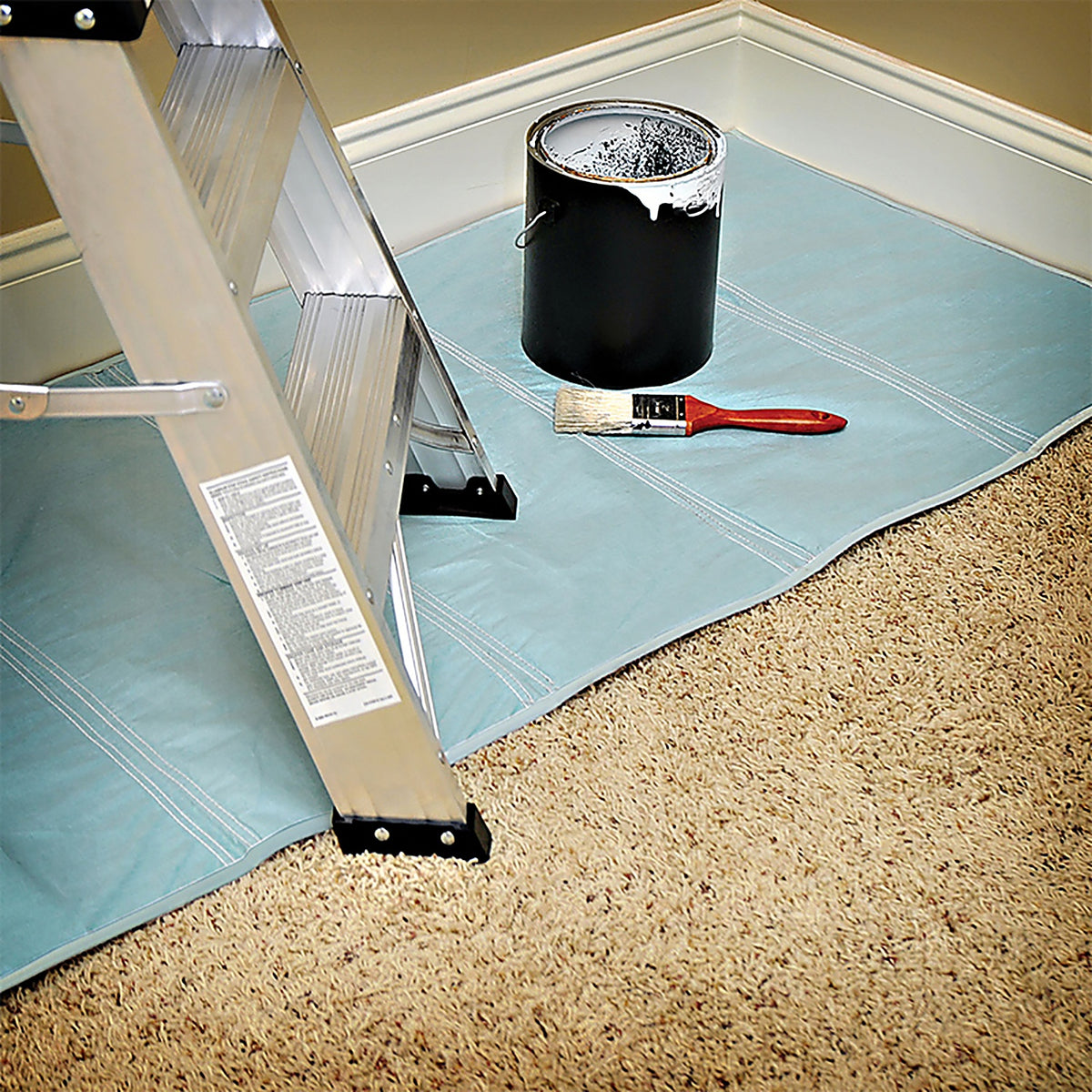 Trimaco 90027 2 W x 7 ft. L Drop Cloth 1/Pack