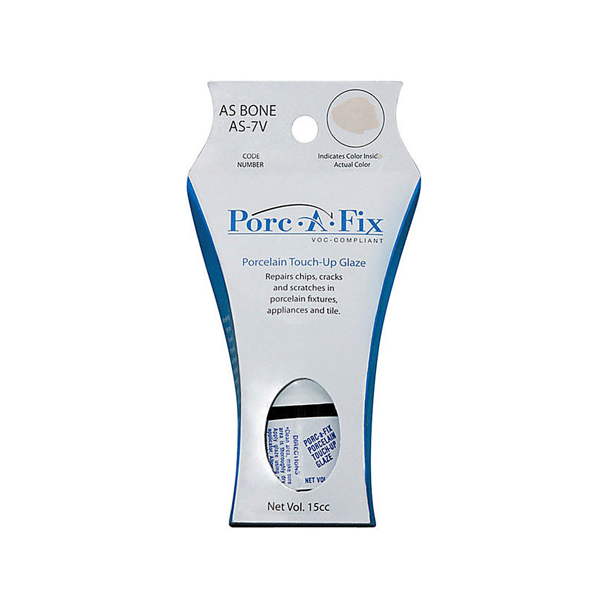 Porc-A-Fix - AS-7V - Porcelain Bone Touch-Up Glaze 15 CC