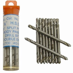 S & G Tool Aid 15210 1/8in. Stubby Body Panel Drill Bits Double End