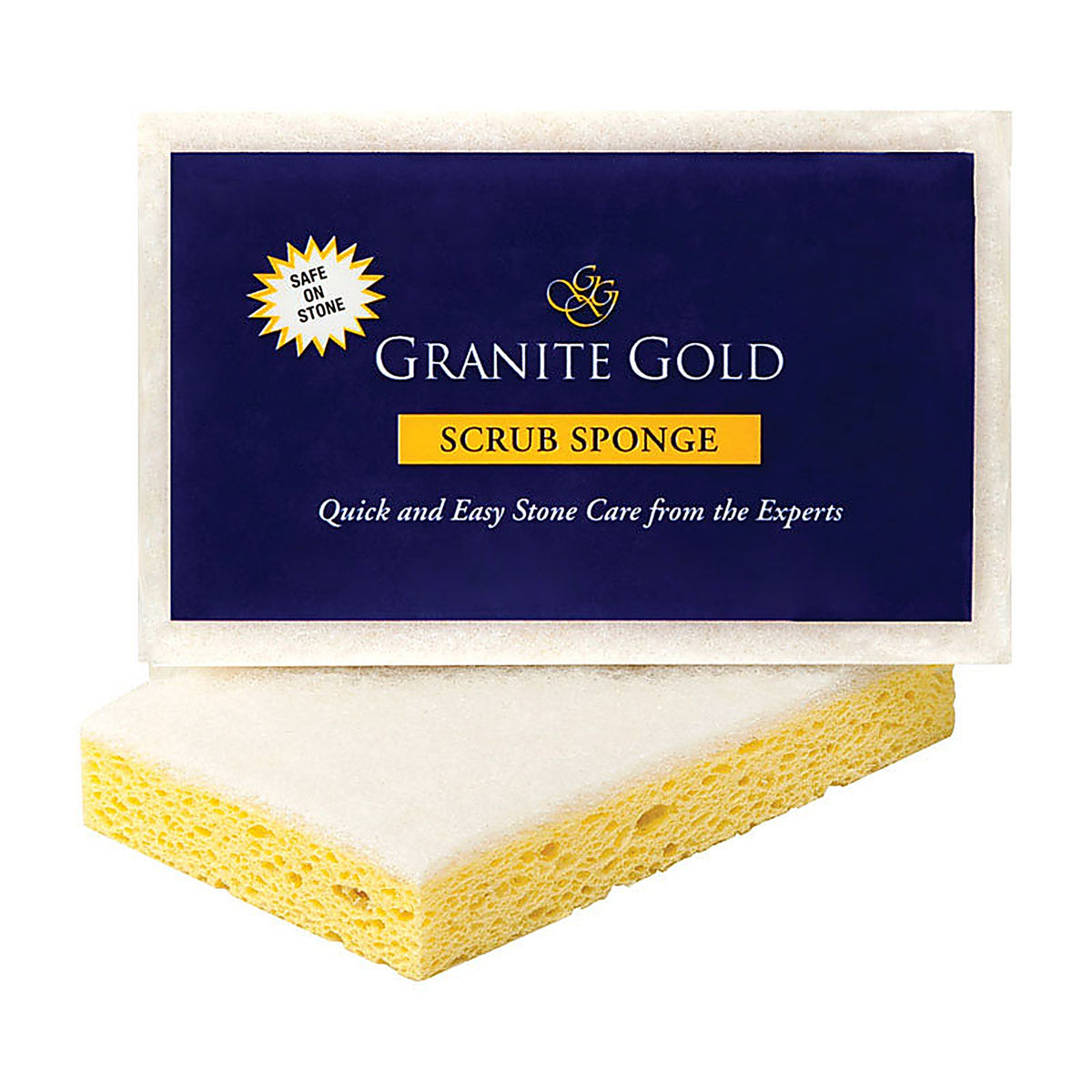 Granite Gold - GG0022 - Delicate, Light Duty Scrubber Sponge for Granite 1 In. L 1 Pack