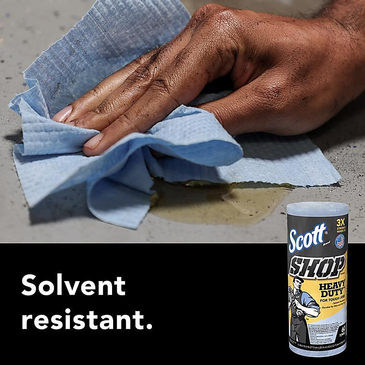 Scott 32992 Shop Towel 60 sheet 1 ply 1 pk