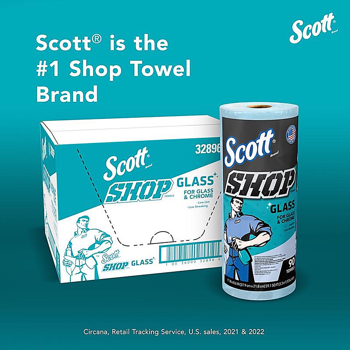Scott 32896 Paper Towels 90 sheet 1 ply 1 pk