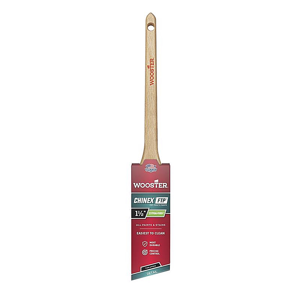 Wooster 922180 Chinex FTP 1-1/2 in. W Angle Paint Brush