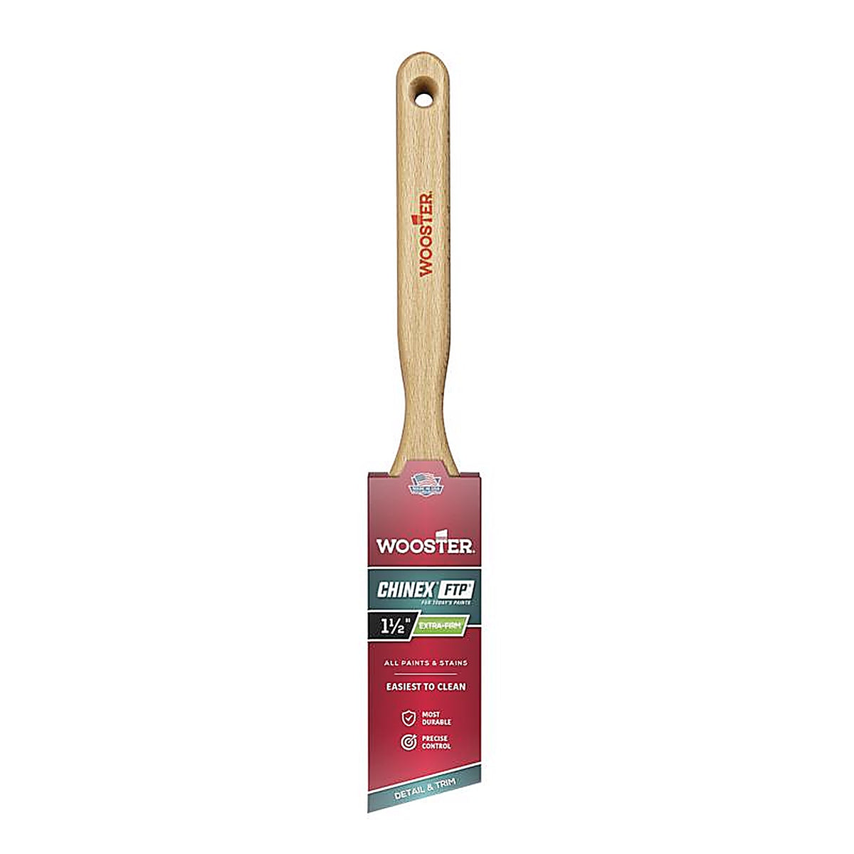 Wooster 917066 Chinex FTP 1-1/2 in. W Angle Trim Paint Brush