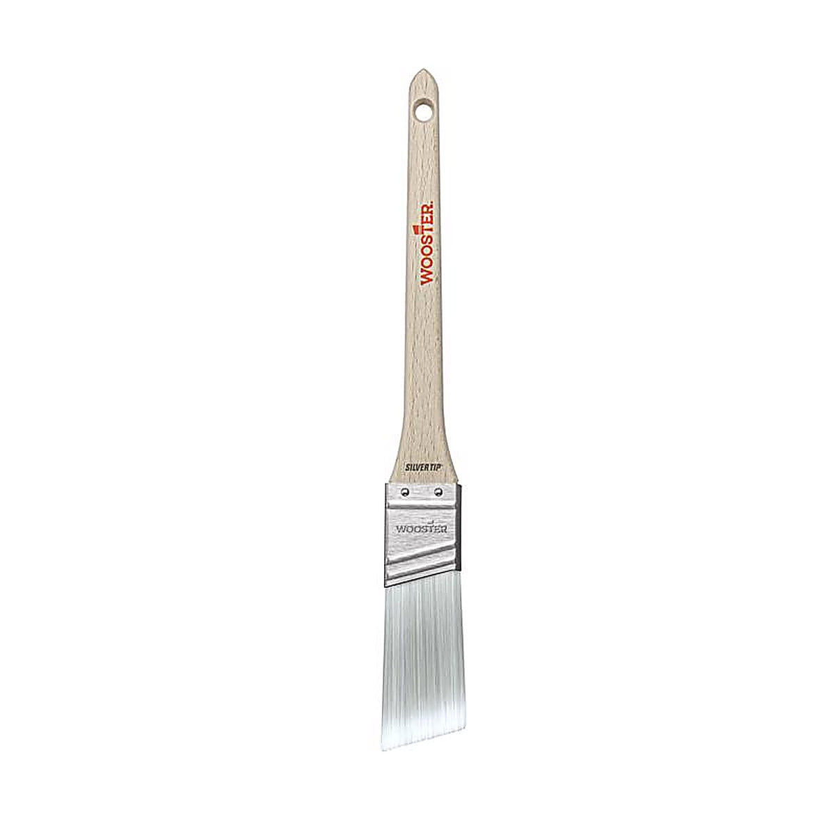 Wooster 5224-1 Silver Tip 1 in. W Soft Angle Trim Paint Brush