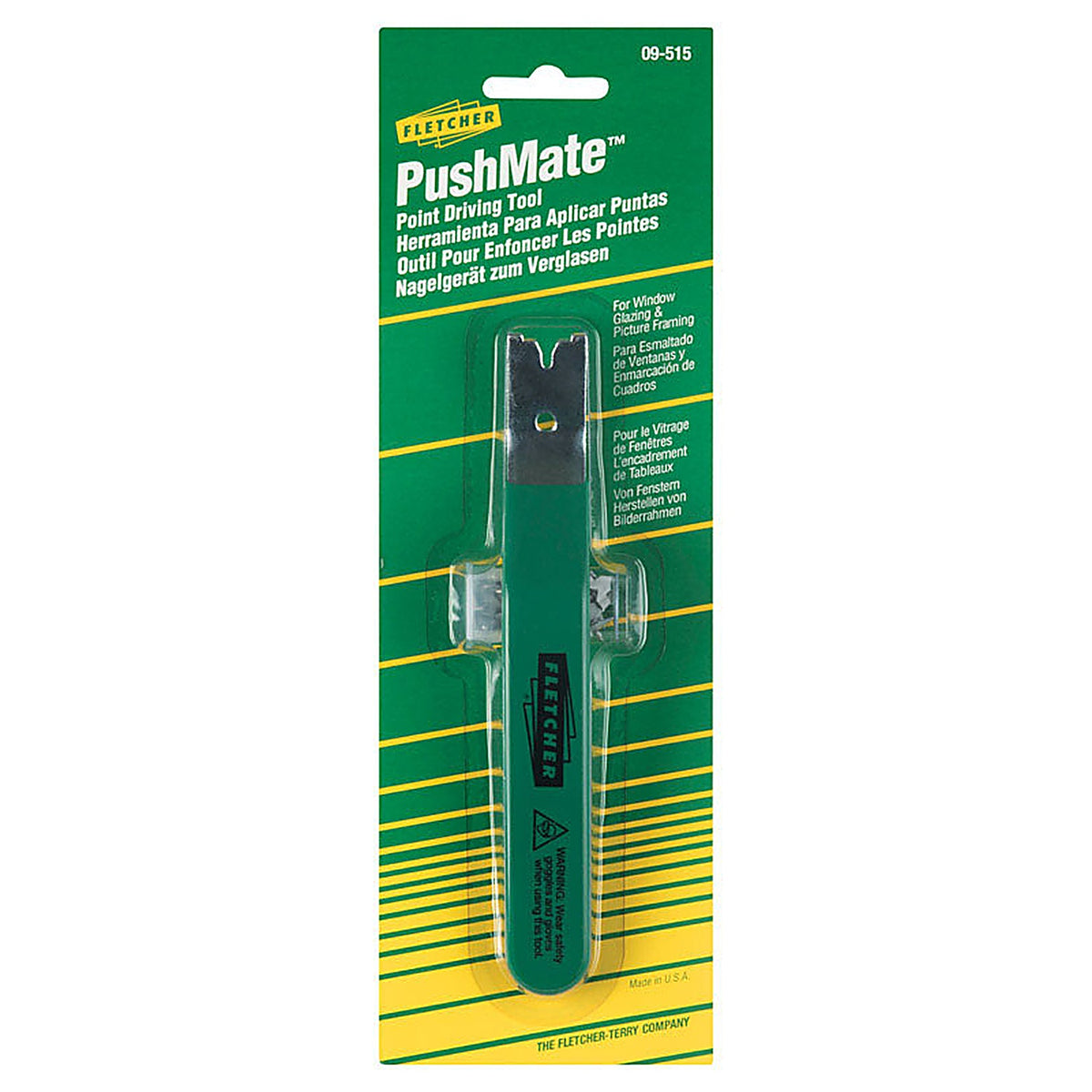 Fletcher-Terry - 09-515 - Pushmate Glazing Tool for Repairing or Reglazing Windows 1 Pack