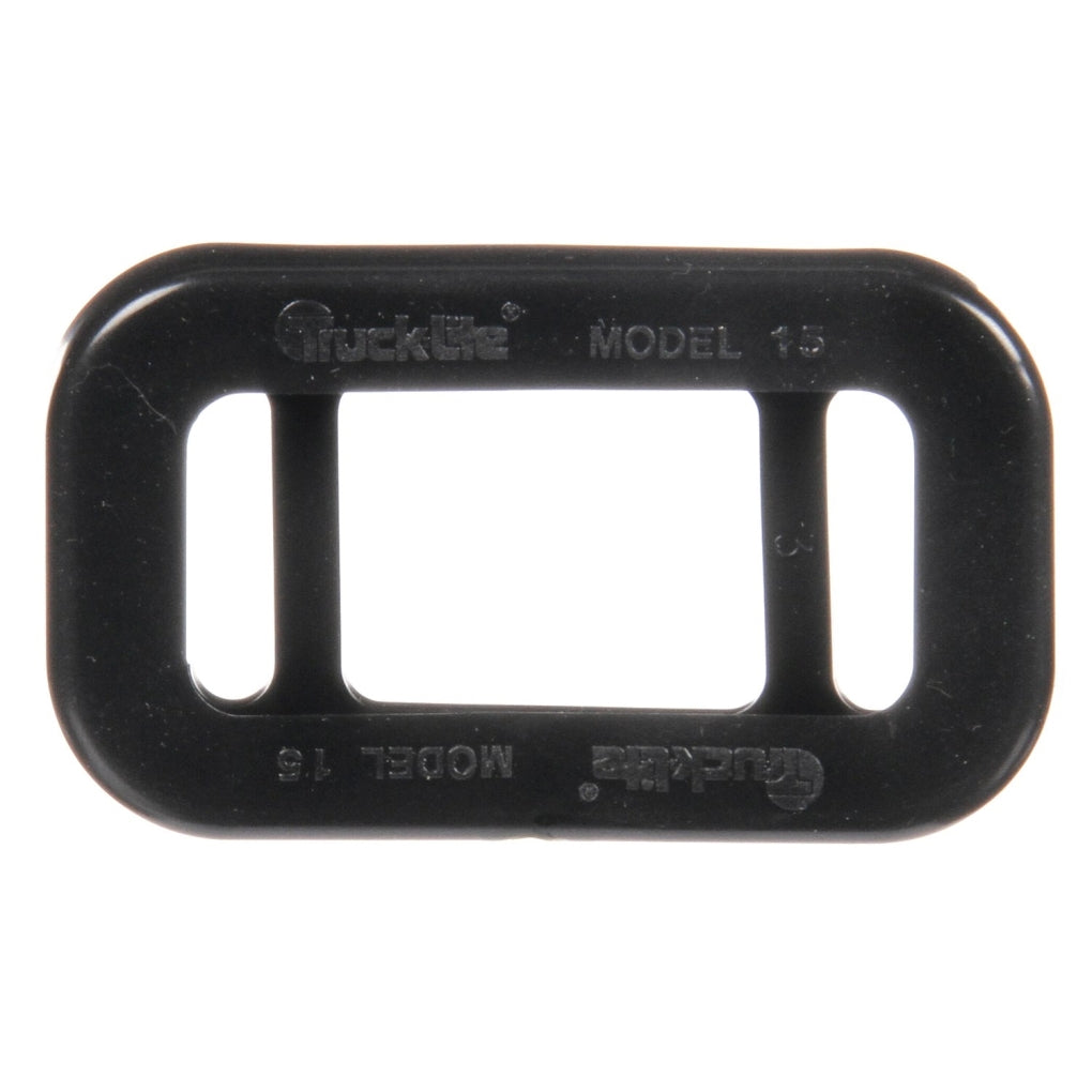 Trucklite 15702 Open Back Black PVC Grommet for 15 Series and 1.5 x 3 in. Lights