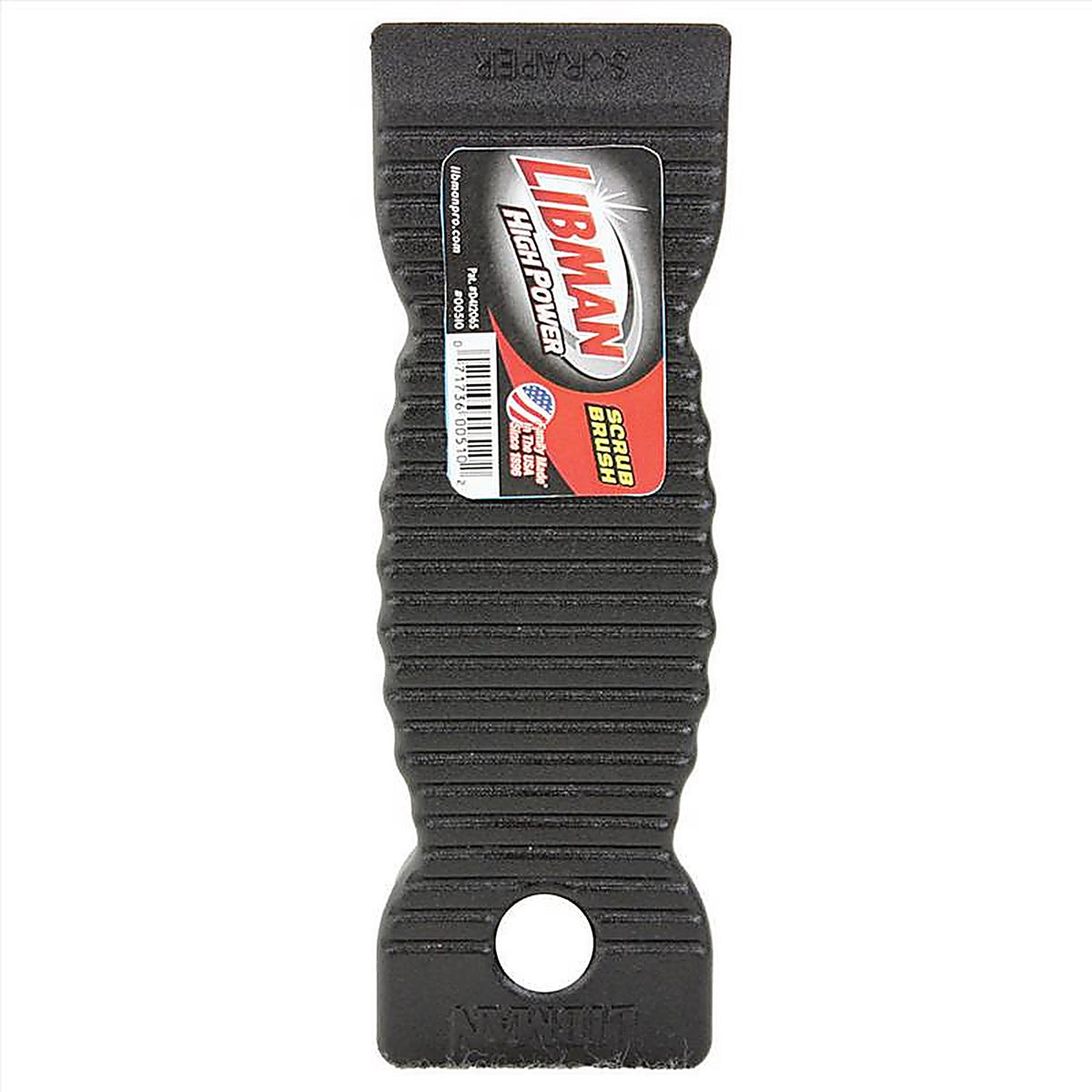 Libman 510 2 in. W Hard Bristle Polypropylene Handle Scrub Brush