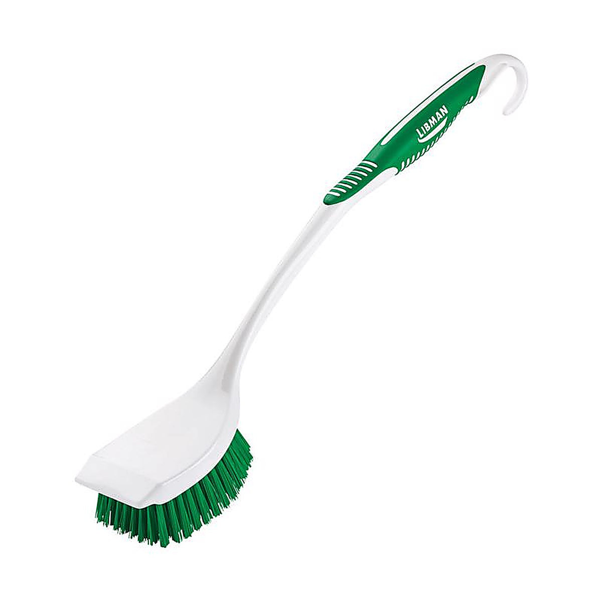 Libman 10 3-1/4 in. W Medium Bristle 13-1/2 in. Plastic/Rubber Handle Brush