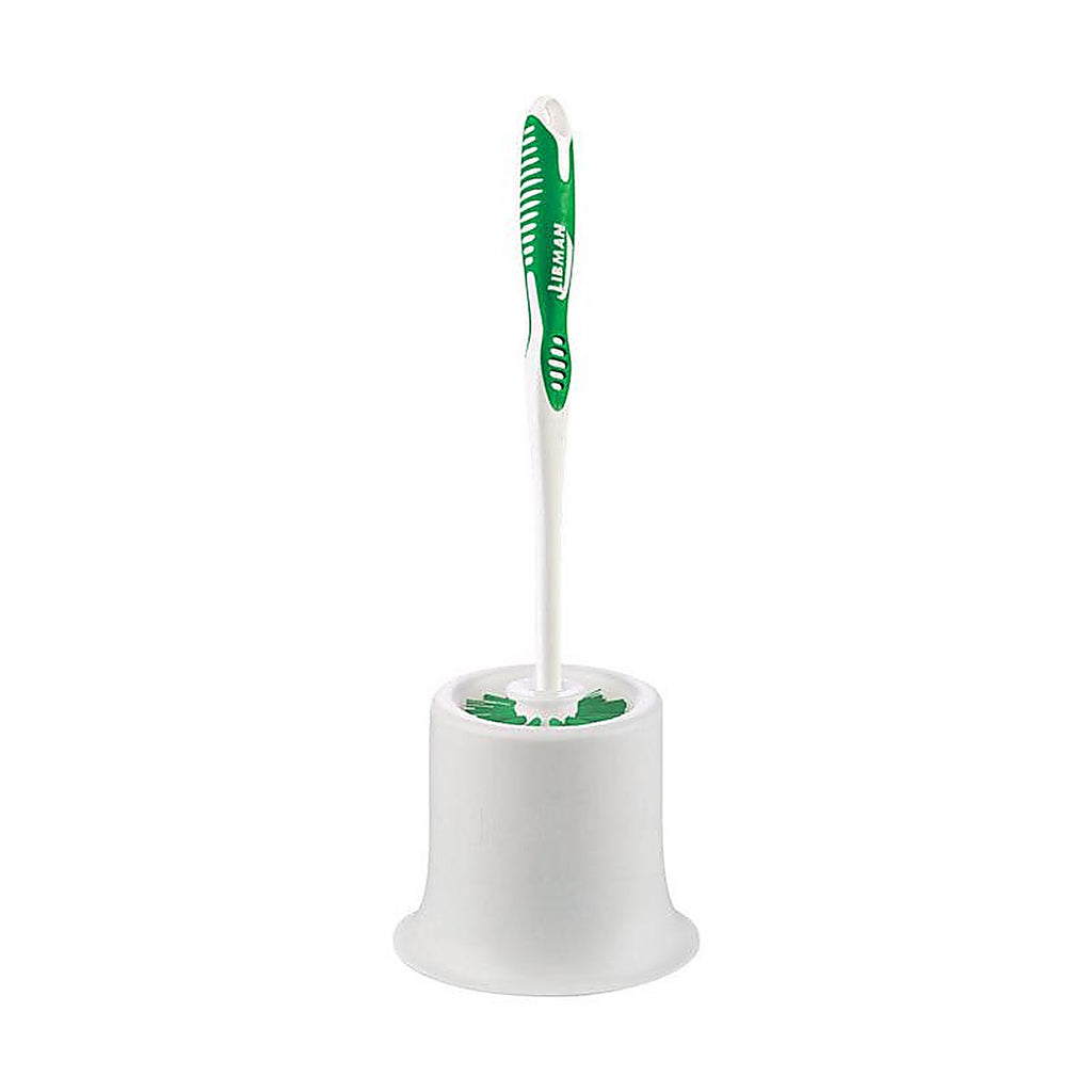 Libman 34 5.5 in. W Hard Bristle 14 in. Plastic/Rubber Handle Brush and Caddy