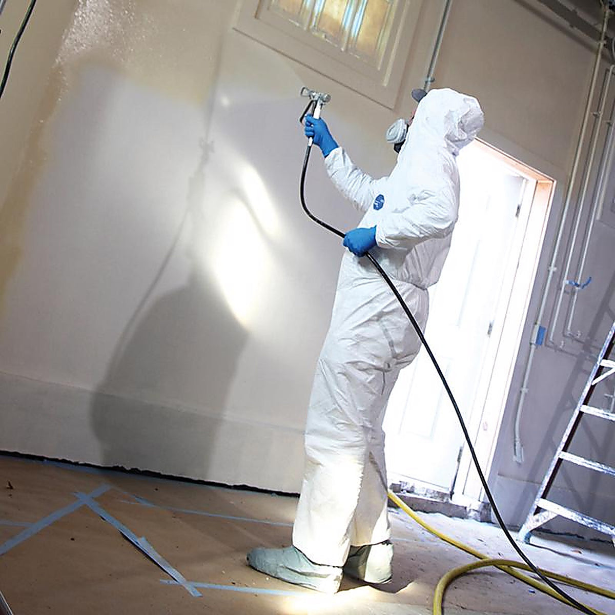 Dupont - 141222/12 - Tyvek Coverall with Hood and Boots White L 1 Pack